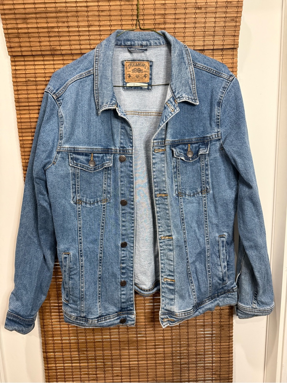 Pull&Bear Light Blue Denim Jacket
